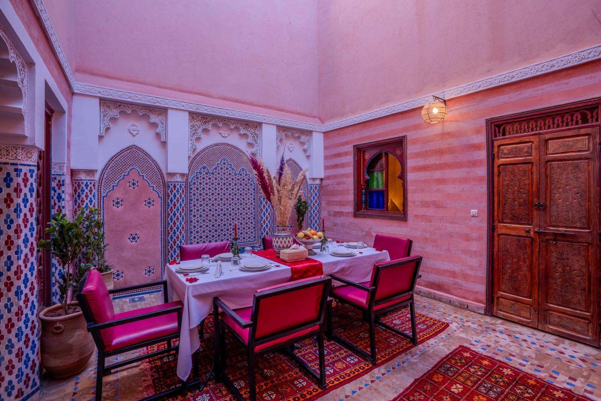 Riad Le Graff Pink Marakeş Dış mekan fotoğraf