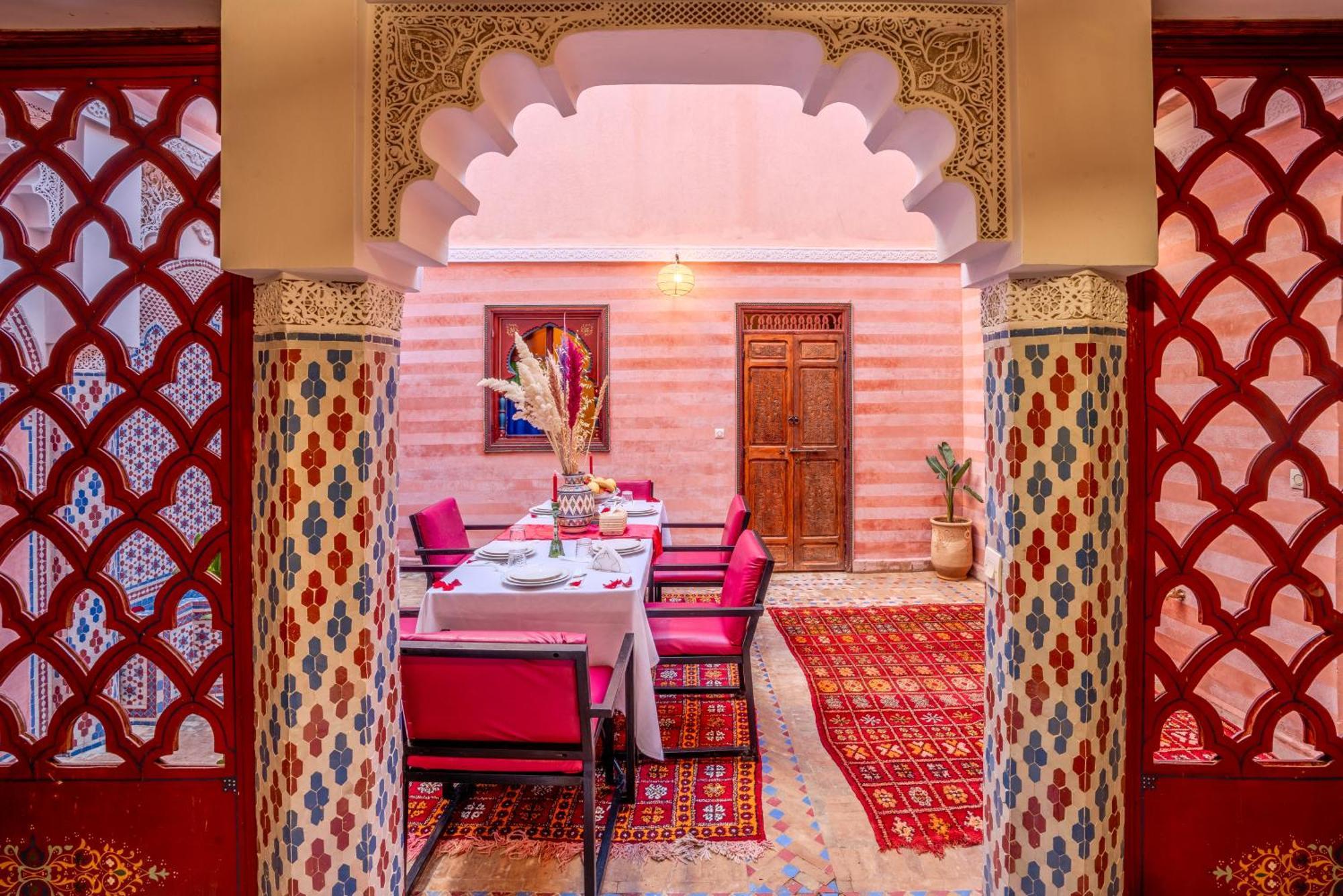 Riad Le Graff Pink Marakeş Dış mekan fotoğraf