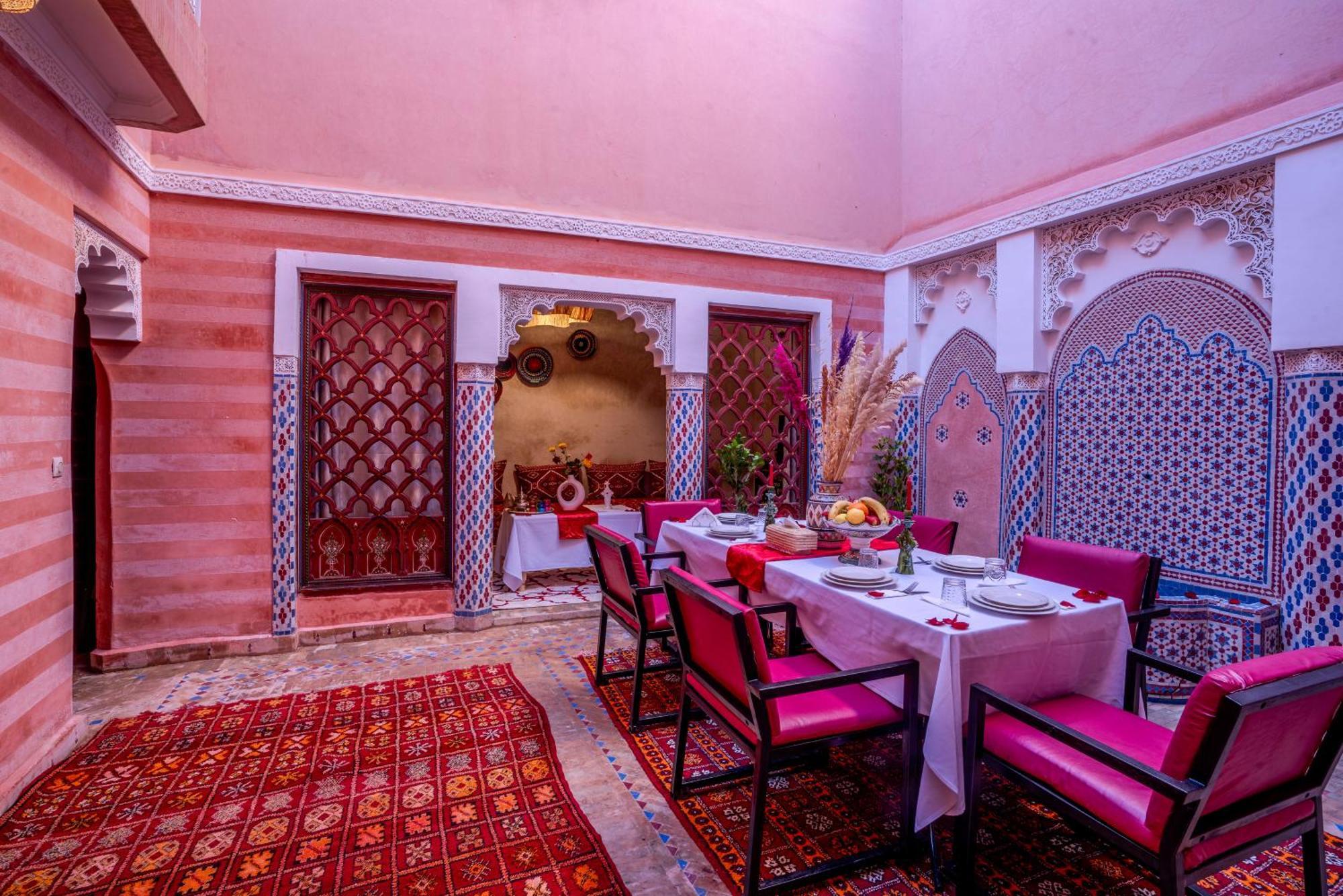 Riad Le Graff Pink Marakeş Dış mekan fotoğraf
