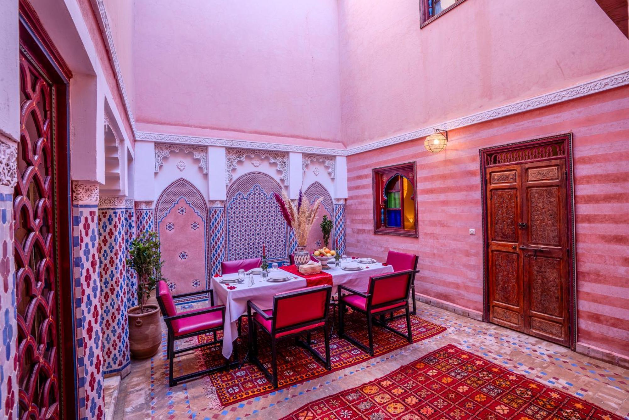 Riad Le Graff Pink Marakeş Dış mekan fotoğraf