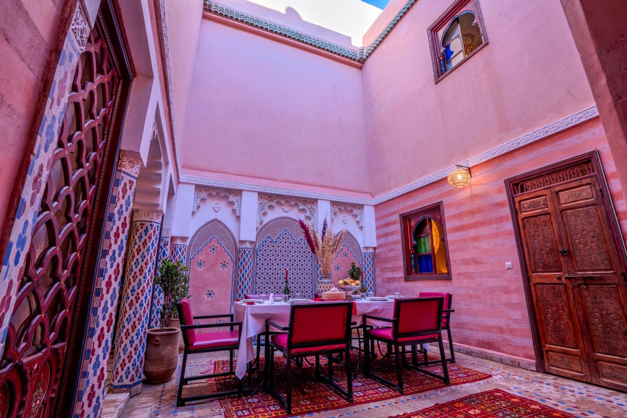 Riad Le Graff Pink Marakeş Dış mekan fotoğraf